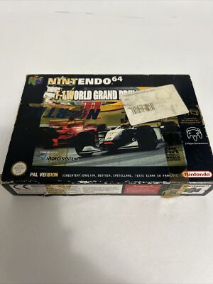 Nintendo 64 F-1 World Grand Prix II  Pal Version Boxed New Vintage