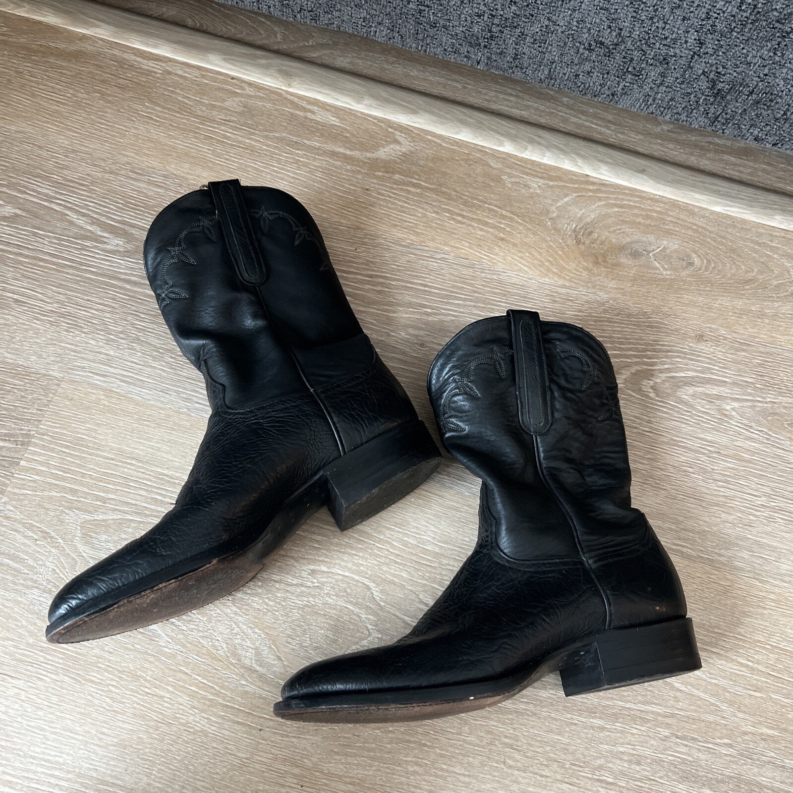 Vintage Larry Mahan El Paso cowboy Boots Size 9D All … Gem