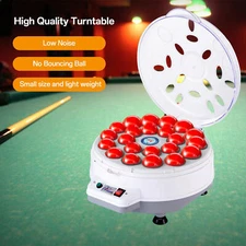 Automatic Pool Balls Cleaner/Snooker Cleaner 22 Balls Billiard Polisher USA