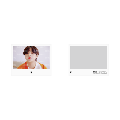 BTS V Yet To Come in BUSAN Official INSTANT Photo card | eBay