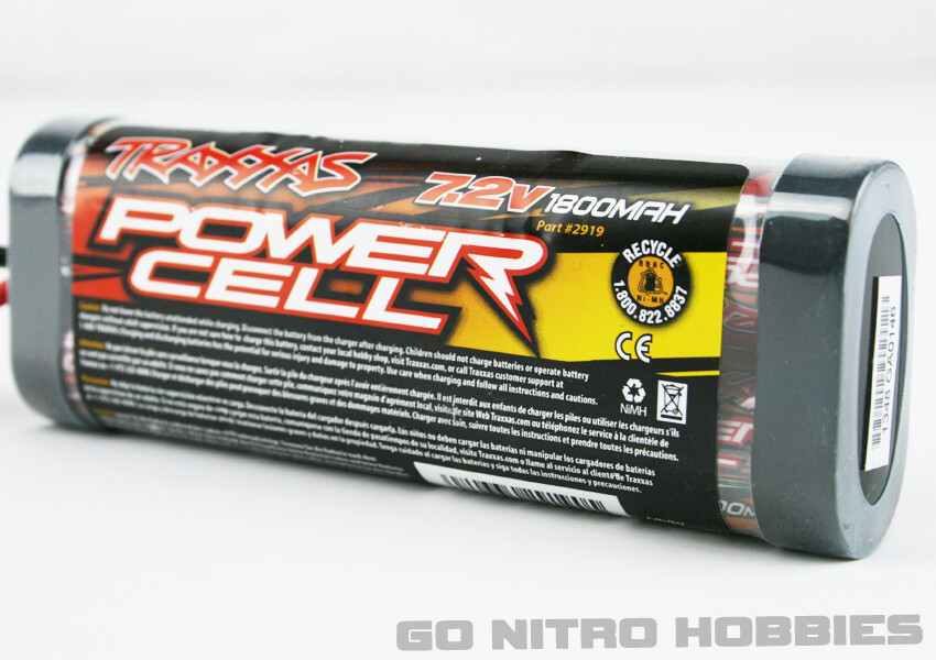 Traxxas 2919 NiMH 6-Cell 7.2V 1800mAh EZ-Start Battery 1/10 Jato