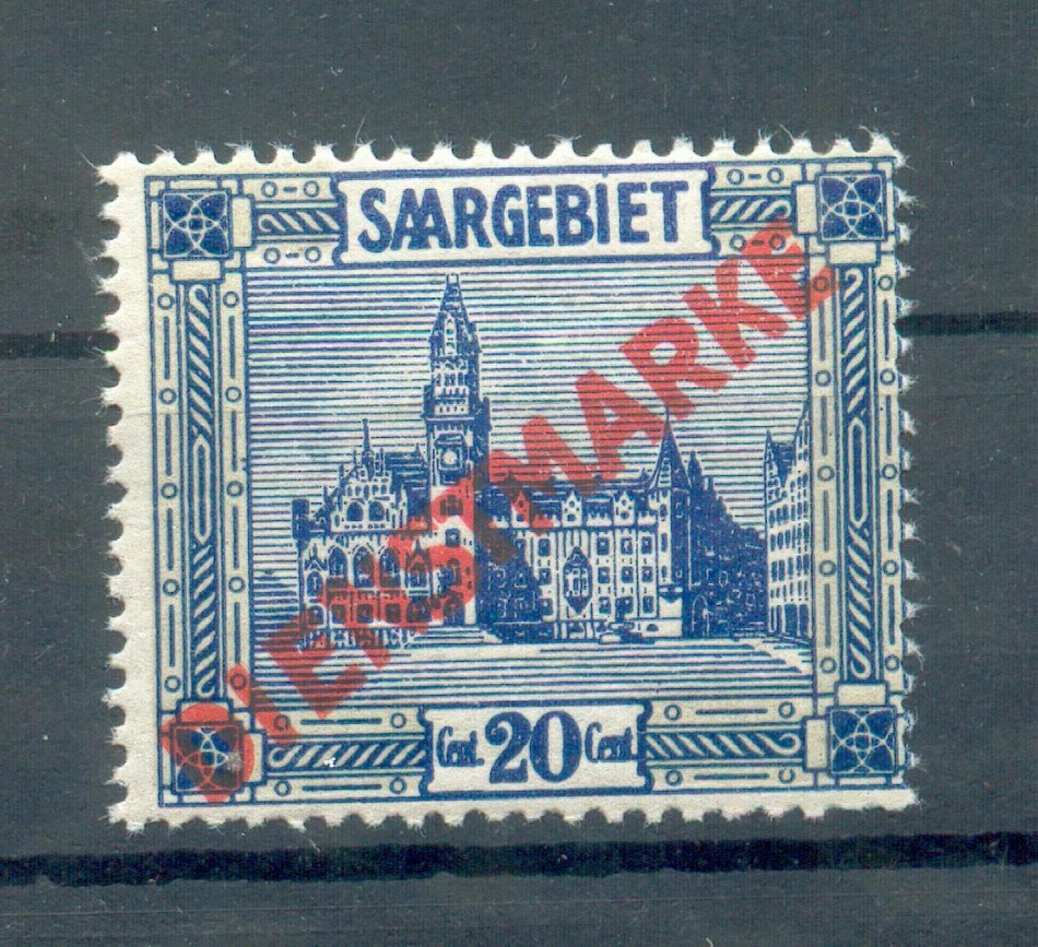 Saar Service 5XIX ABART MNH Mint Never Hinged (72355)