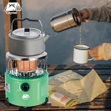 Propane Heater Indoor Gas Stove Equipment for Outdoor Household Portable 2 in 1