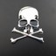 3D Silver V6 Rear Trunk Tailgate Emblem Badge Decal Sticker for Trucks