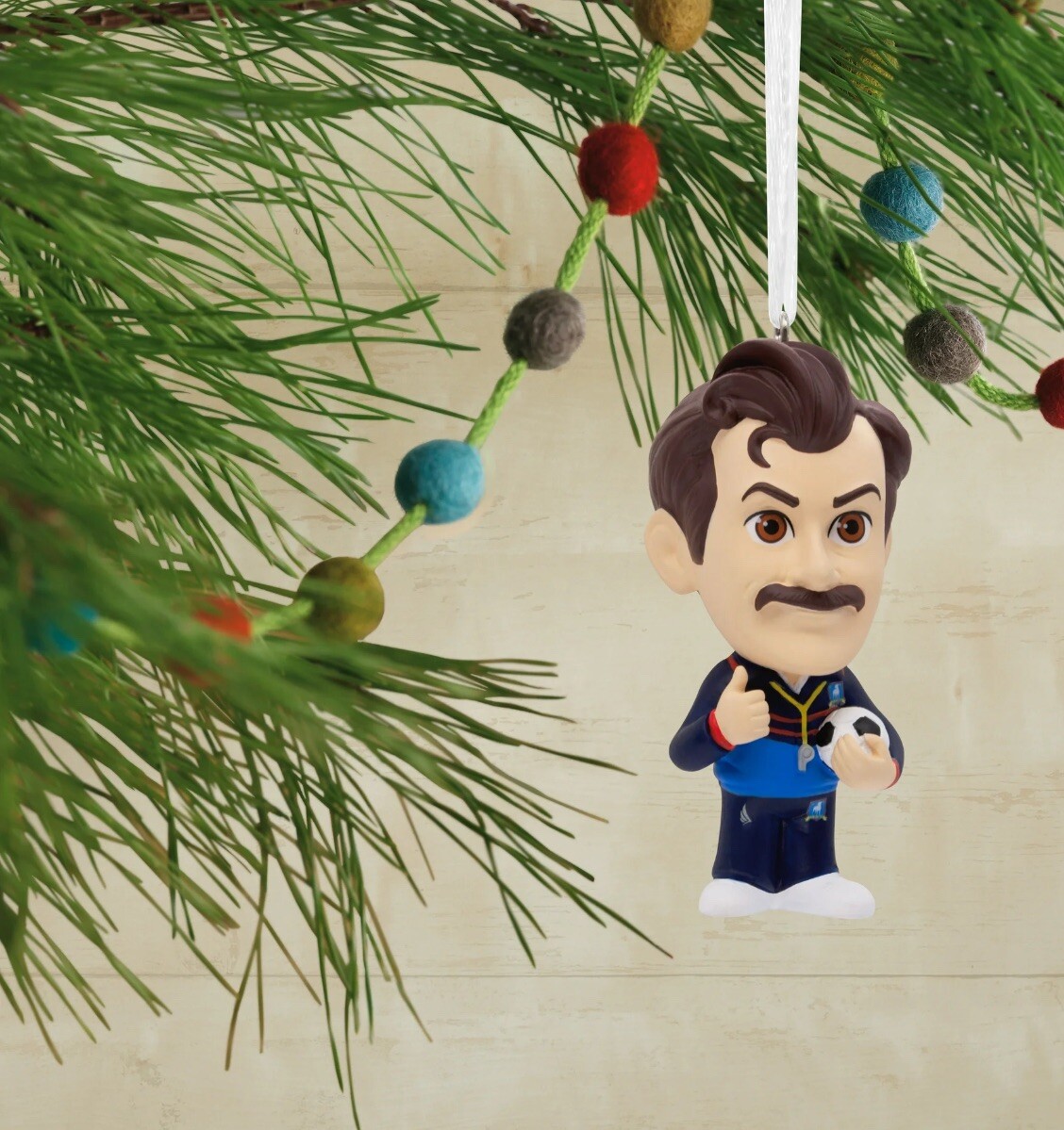 Hallmark NEW in Box TED LASSO Christmas Ornament SHIPS FREE