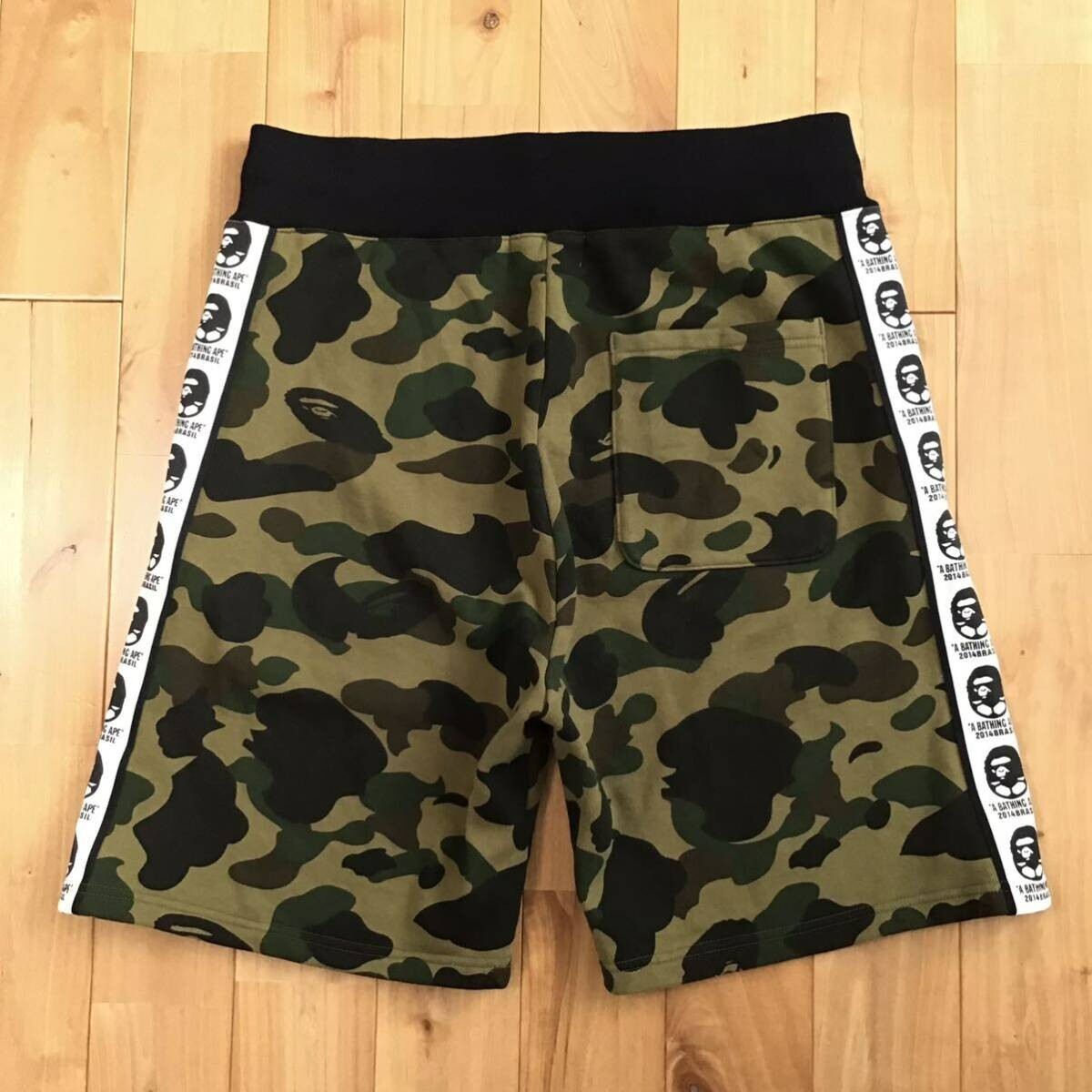 2014 FIFA Brazil World Cup BAPE camo sweat shorts A Bathing Ape