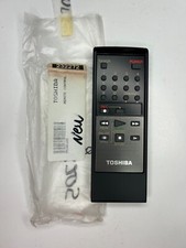 Toshiba VC-43B Remote Control, Black - OEM for VCR M4430, M4330 more