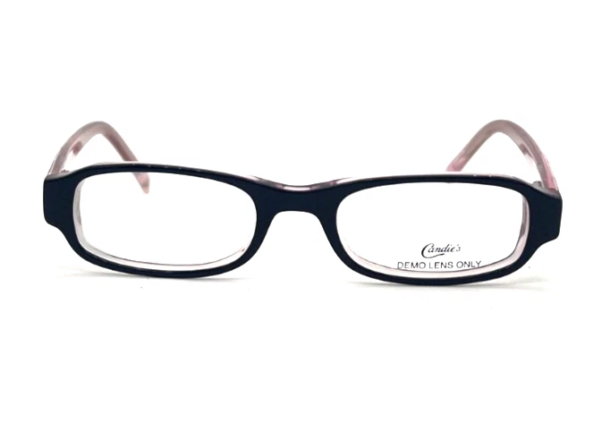 NEW CANDIE'S C NICOLETTE BLK BLACK PINK AUTHENTIC EYEGLASS FRAMES 44-16-130 - Image 2 of 4