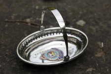 P&O LINE RMS COMORIN EARLY FINE SHIPS SOUVENIR ENAMEL MINI BON BON BASKET