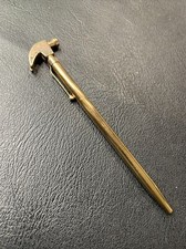 Vintage Made in the USA Hammer Gold Tone Novelty