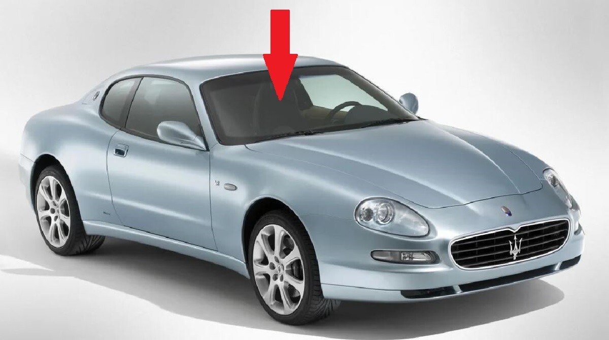 Fits Maserati 3200GT 1999-2006 2 Door Coupe Front Windshield Glass
