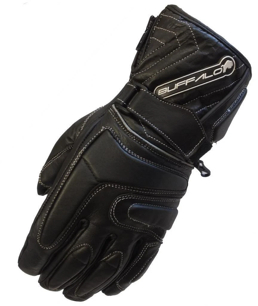 DUCHINNI ARCTIC LEATHER WATERPROOF THERMAL WINTER MOTORCYCLE MOTORBIKE GLOVES