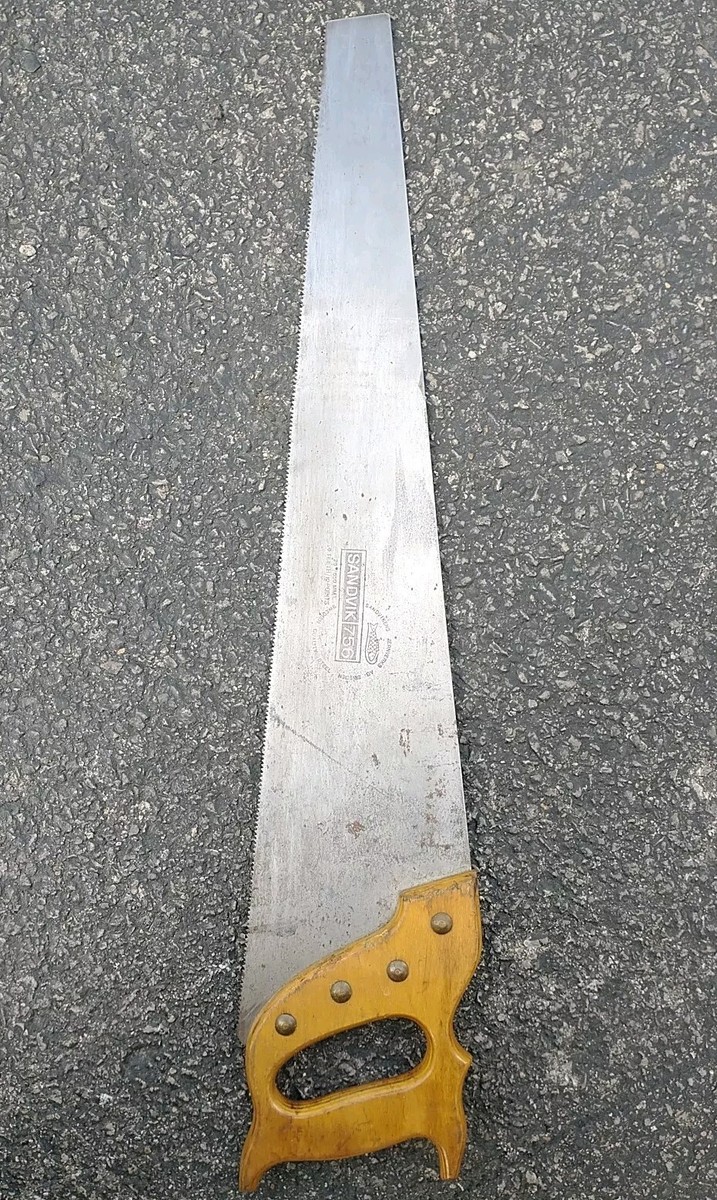 Sandvik Hand Saw 756 High Quality Swedish Steel 9Teeth 10 points