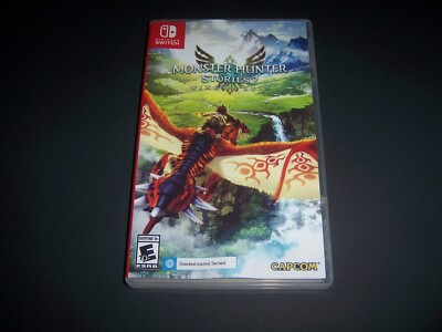 Authentic Replacement Case ONLY - MONSTER HUNTER STORIES 2  Nintendo Switch Box