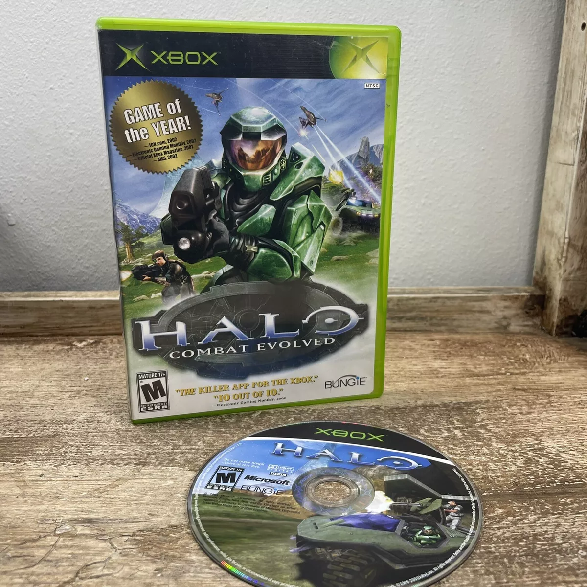 Halo: Combat Evolved Xbox Not For Resale Edition