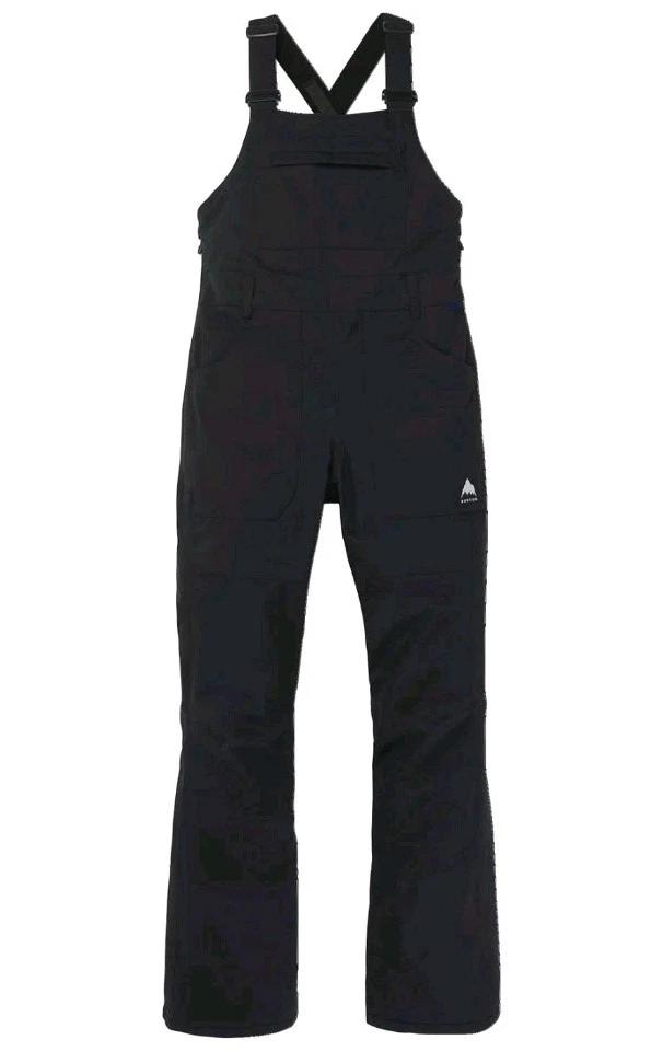 Burton Women's Avalon 2L Stretch Bib Pants True Black Size XL Short NWTs