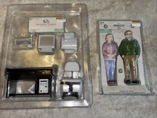 mayberry street miniatures Office Set Desk With Computer Grandparents 9pcs NEW