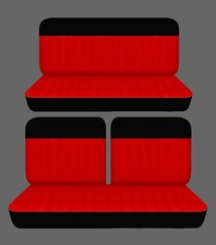 Fits 1958 To 1969 Rambler American 2 Door Front 50-50 Top And Rear Seat Covers