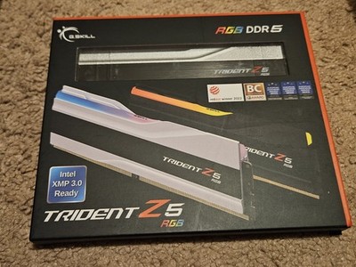G.SKILL - Trident Z5 RGB 64GB DDR5 6400MHz RAM (2x32GB) F5-6400J3239G32GX2-TZ5RS