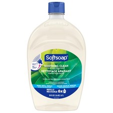 Softsoap Soothing Clean Hand Soap Refill, Aloe Vera Fresh Scent, 50 fl oz
