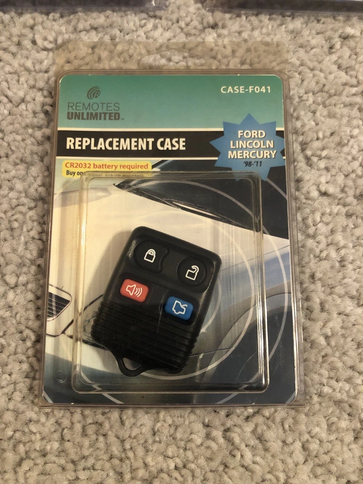 Lote 3 Llavero Mando a Distancia Carcasa Estuche Repuesto para Ford Lincoln Mercury CWTWB1U345 Foto 3 de 4