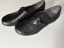 Dansko Franny Loafer Black EU Size 39 Non-Slip Comfort Shoe