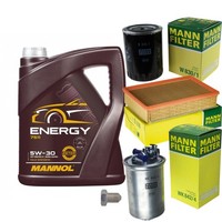 Mann Inspektionspaket 5L Mannol Energy 5W-30 FüR Seat Toledo I 1.9 Tdi