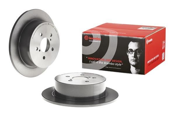 2X Brembo Bremsscheibe 08.A605.11 FüR Subaru-image