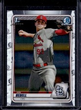 2020 Bowman Draft Ian Bedell Chrome 1st Prospect #BD-100 Cardinals