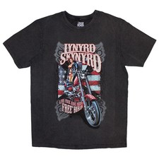 Lynyrd Skynyrd Ride Free Limited Edition 999 Only Premium Wash T Shirt