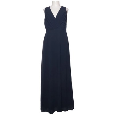 VILA, Maxikleid, Größe: 40, Blau, Polyester, Einfarbig, Damen #fkE
