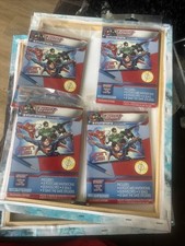 JUSTICE LEAGUE INVITES THANK YOU NOTES 8 ea BATMAN SUPERMAN BIRTHDAY PARTY