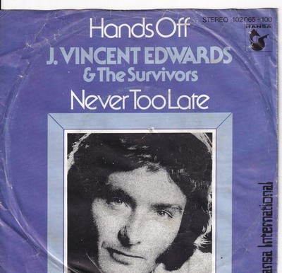 7'' Single - J. Vincent Edwards - Hands off