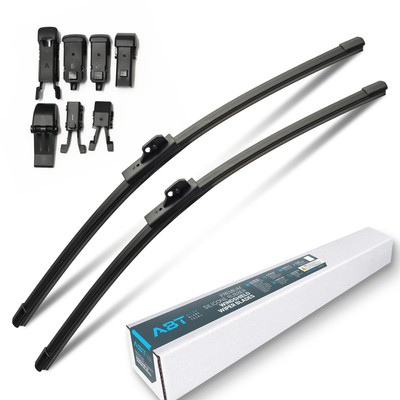 ABT 17 inch Frameless Premium Universal Windshield Wiper Blades (1 pair) - FA17