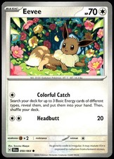 Eevee 050/064 Common Shrouded Fable Pokemon Lightly Played