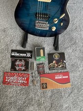 USA Made Ernie Ball Musicman Axis Supersport Solid Body Guitar With Tremolo