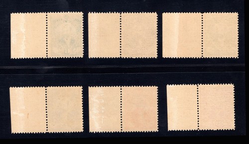 MOMEN: US STAMPS HAWAII #O1-O6 OFFICIAL MINT OG NH LOT #95321 - Picture 2 of 2