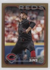 2024 Topps Series 2 Gold 1400/2024 Lucas Sims #355 1k0w