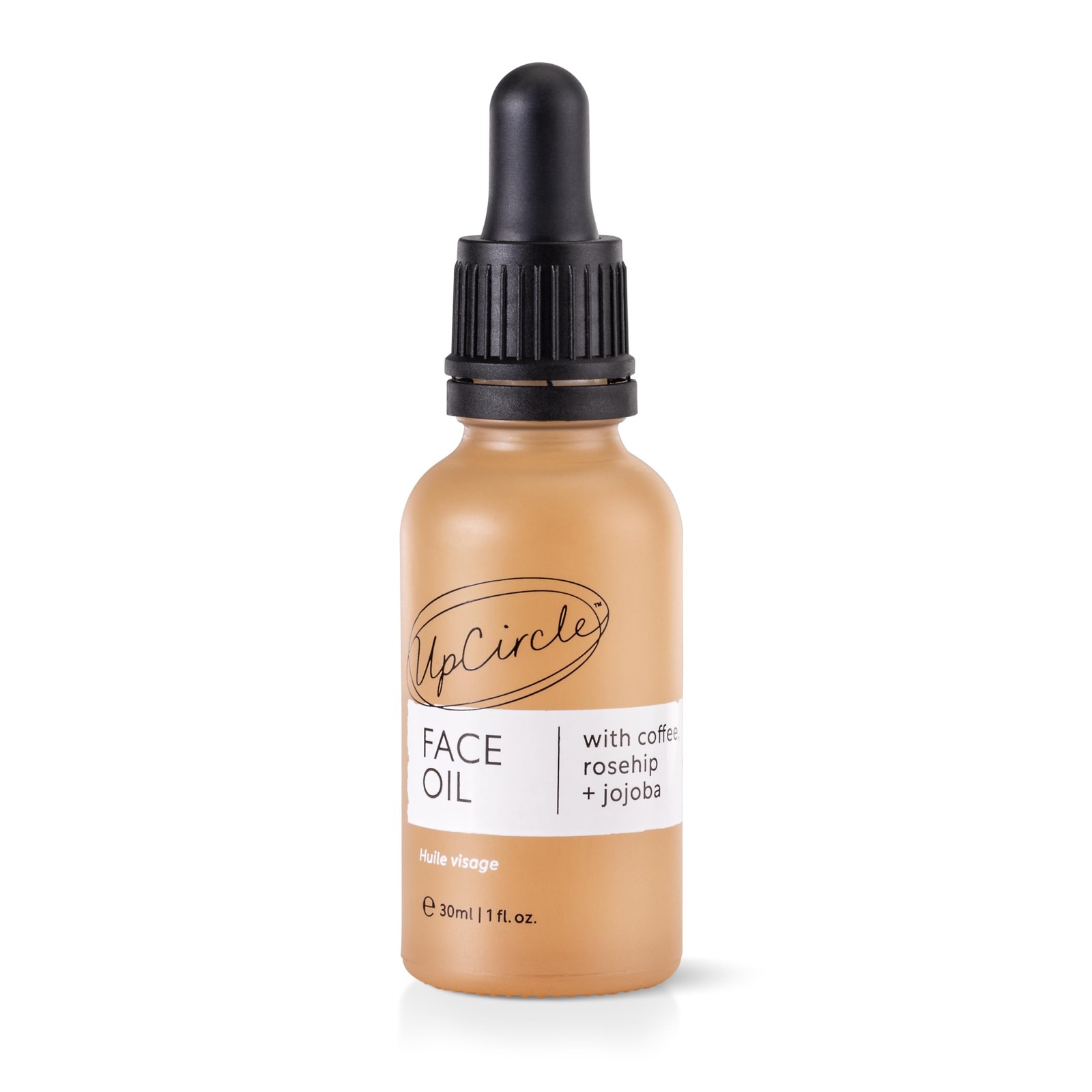 Upcircle Dark Organic Face Serum With Coffee Oil 30Ml - Image 4