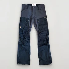 Fjallraven Men's Keb Trousers G-1000 - EU 44 US 29" - Black / Dark Grey