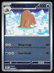 Piloswine 024/094 Phantasmal Flames Reverse Holo
