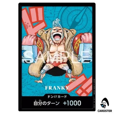 完全新作コラボ NATAL DESIGN motto kuma franky Franky DON [Promo] Kumamoto Premium Card Collection ONE PIECE