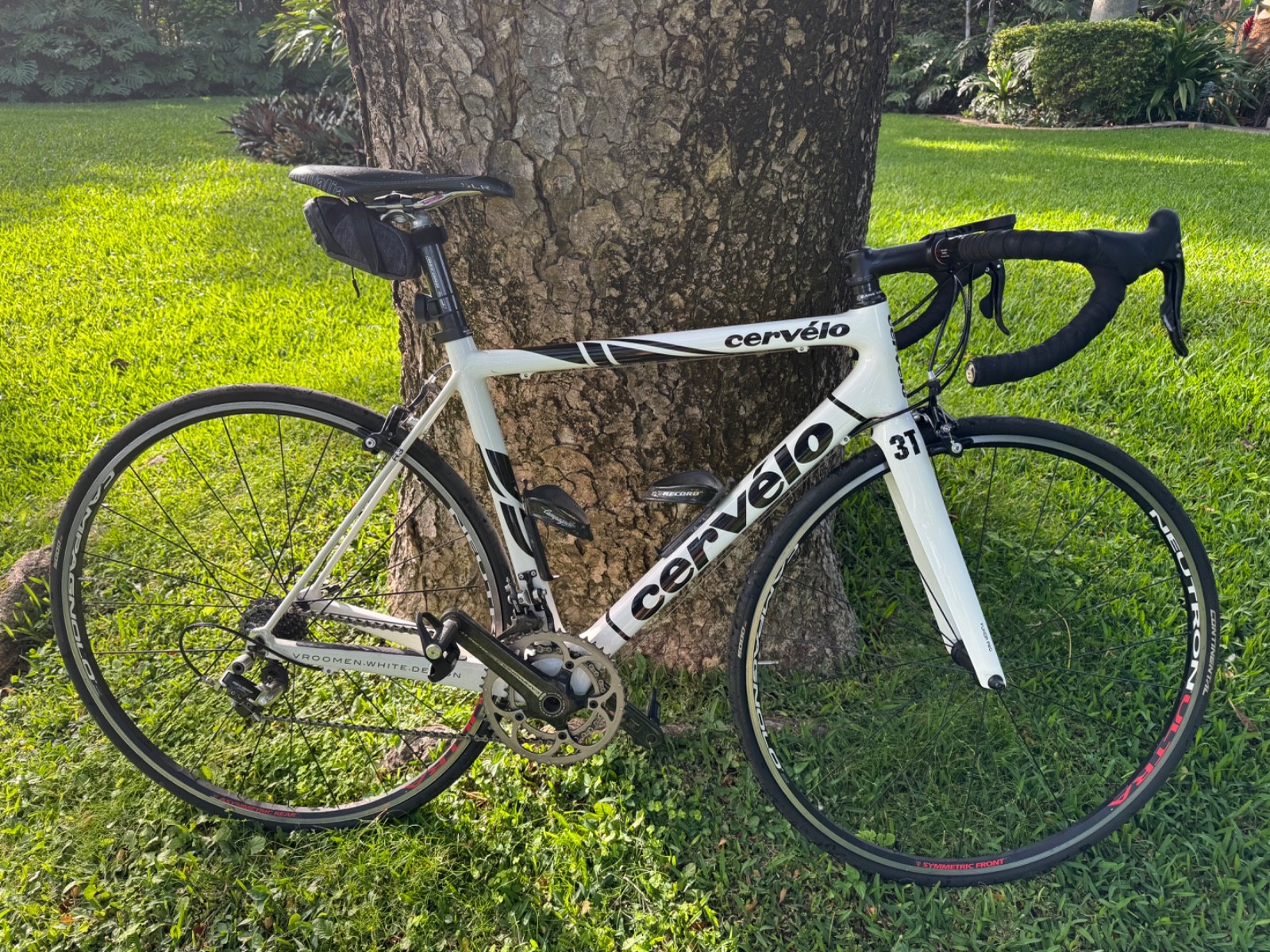 2008 Cervélo R3 51cm — Campagnolo Record 10-Speed, Campagnolo Neutron Wheels