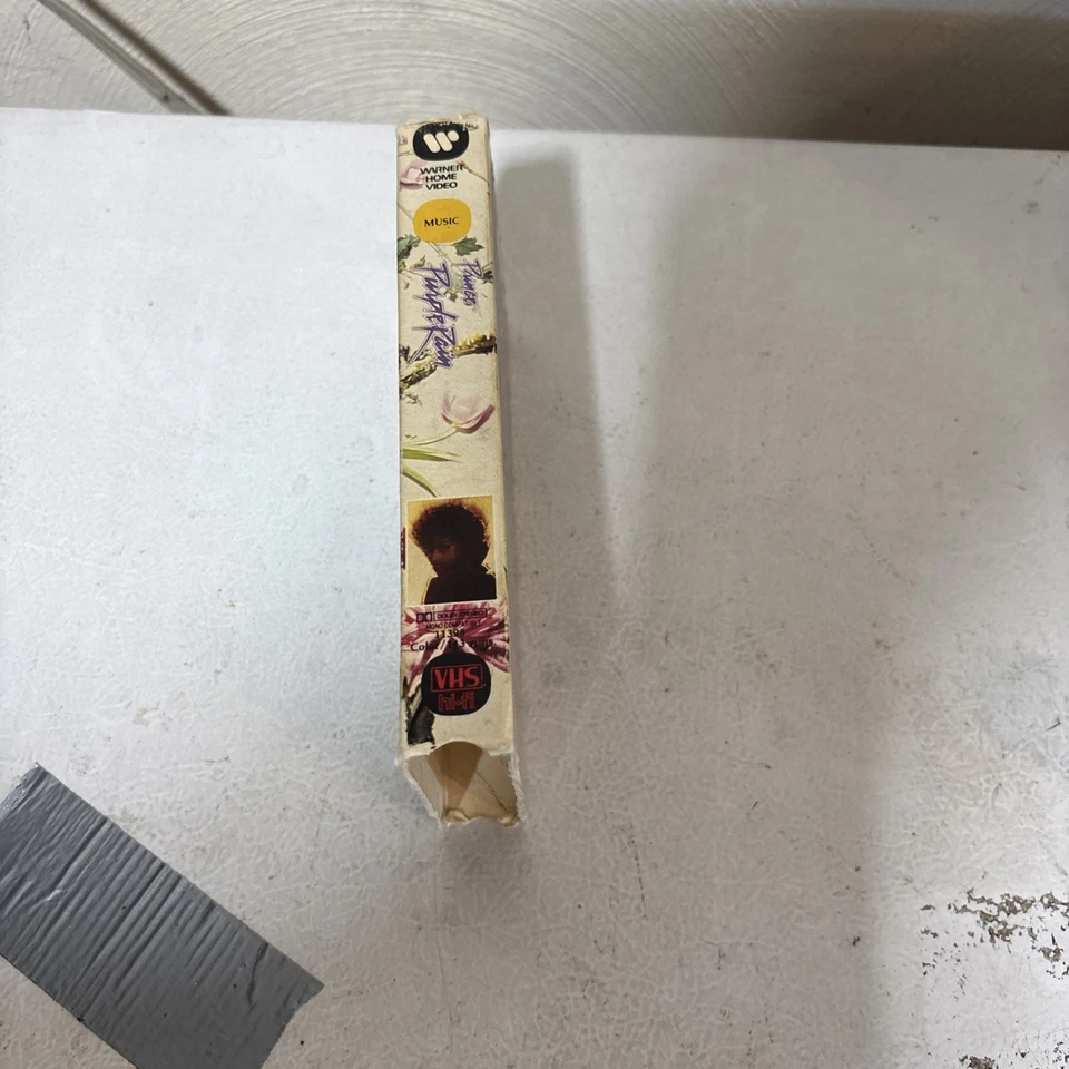 Prince Purple Rain 1984 VHS Warner Home Video No Barcode Foto 3 de 4