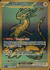 Miraidon ex Holo Hyper Rare SV: Paldean Fates 243/091 NM on eBay