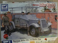 Maquette Véhicule WWII 1/35 BRONCO CB35051 German Adler Kfz. 14 Radio Car