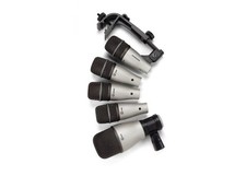 5 Part Drum Microphone Kit | 5-teiliges Schlagzeug Mikrofon Set | Mikrofon