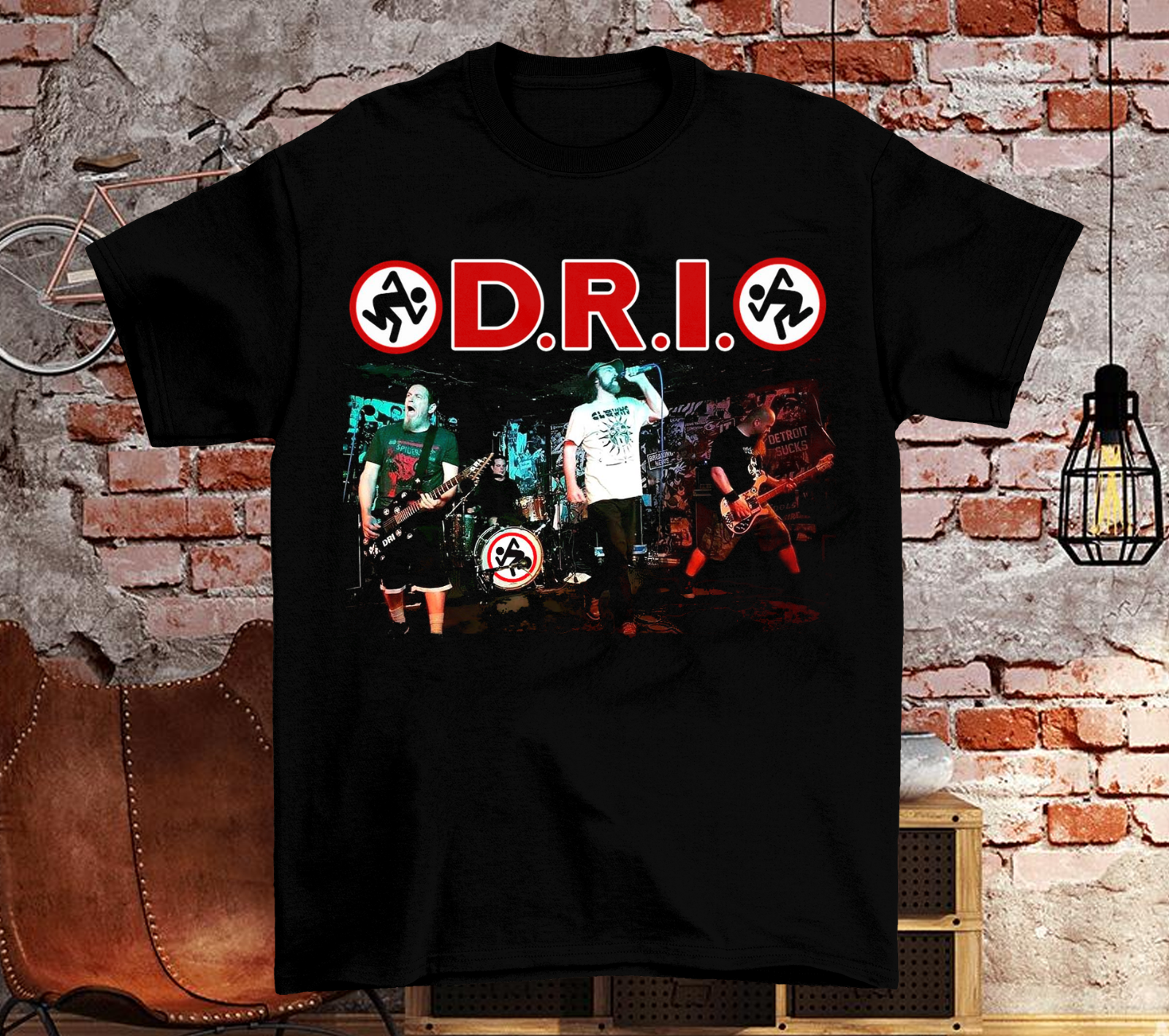 D.R.I. (DIRTY ROTTEN IMBECILES)  Black Size S to 5XL Shirt AH982