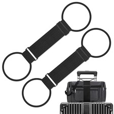 2Pcs Luggage Straps Bag Bungee Luggage Straps Suitcase Adjustable Belt Ad