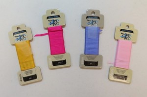 THREADS FOR STITCHING- 4 River Silks RIbbon 4mm (35)